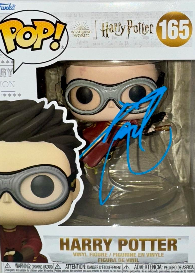 Daniel Radcliffe Signed Funko Pop #165 "Harry Potter" - Beckett COA #01